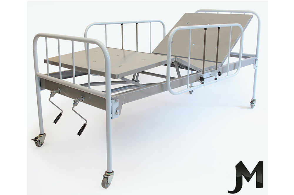 Cama Hospitalar Manual Pop tubular Redonda